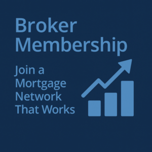 Square 600×600 graphic with a dark blue background and light blue Open Sans text reading “Clients with Complex Cases above “Specialist Lending Solutions.” A simple light blue microphone icon sits to the right of the text.