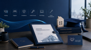 From CeMAP to Your First Mortgage Case with training, compliance support, lender access and adviser onboarding.