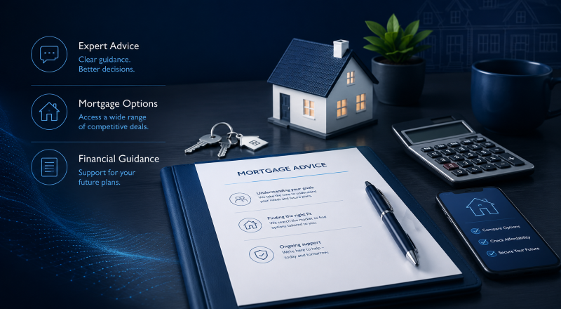 Financial Mortgage Advisers providing expert guidance on mortgage options, affordability and future financial planning.