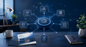Mortgage Network Infrastructure connecting adviser support, compliance, training, lender access, technology and business growth.