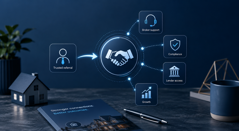 Recommend a Mortgage Network to Another Broker through trusted referrals, compliance support, lender access and business growth.