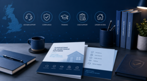 Practical Support for UK Mortgage Advisers, including compliance, training, case support and lender access.