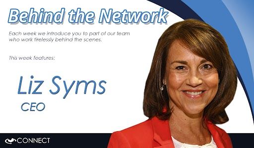 CEO Liz Syms and Founder of Connect, featured in the Behind the Network team spotlight series